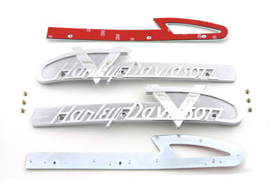 38-0806 - Gas Tank Emblems with Chrome Lettering