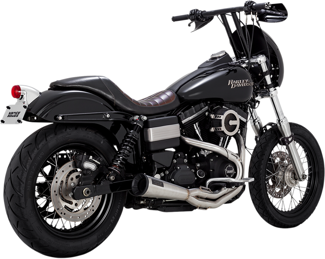 1800-2441 - VANCE & HINES 2:1 Stainless Exhaust - Dyna '91-'17 27625