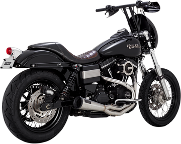 1800-2441 - VANCE & HINES 2:1 Stainless Exhaust - Dyna '91-'17 27625