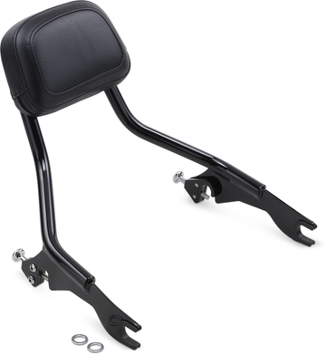 1501-0634 - COBRA Detachable Backrest - Black - Short - FLH/FLT 602-2200B