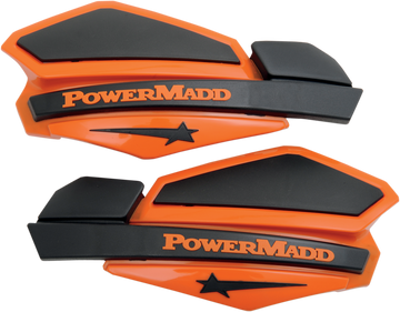 14205 - POWERMADD Handguards - Orange/Black 34205