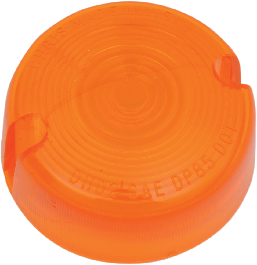 DHD-2A - CHRIS PRODUCTS Rear Turn Signal Lens - Amber - '86-'99 FX DHD2A