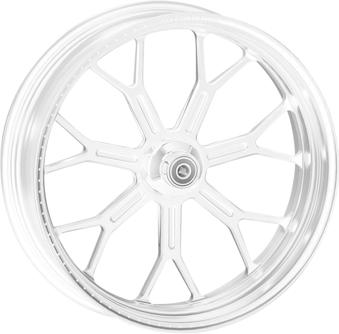 0201-1894 - RSD Delmar Wheel - Dual Disc/ABS - Front - Chrome - 21"x3.50" - '08+ FLD 12047106DELJCH