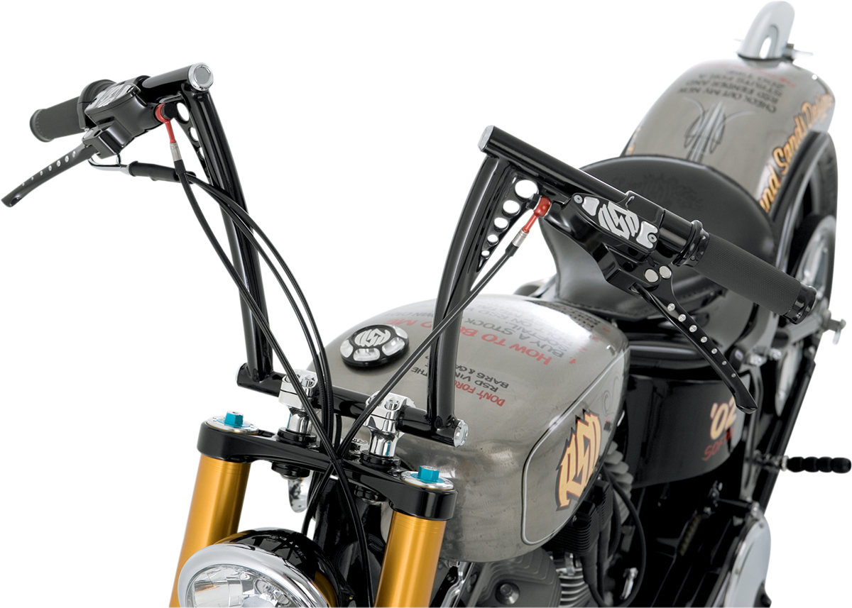 0601-0716 - RSD Handlebar - Vintage - Black 0173-1838-BP – Retrocycle, LLC