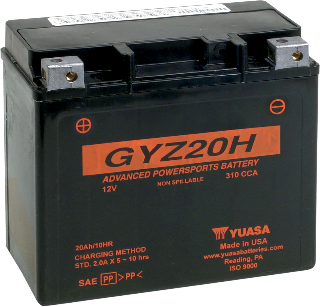 2113-0246 - YUASA AGM Battery - GYZ20H YUAM72RGH