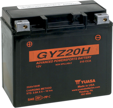 2113-0246 - YUASA AGM Battery - GYZ20H YUAM72RGH