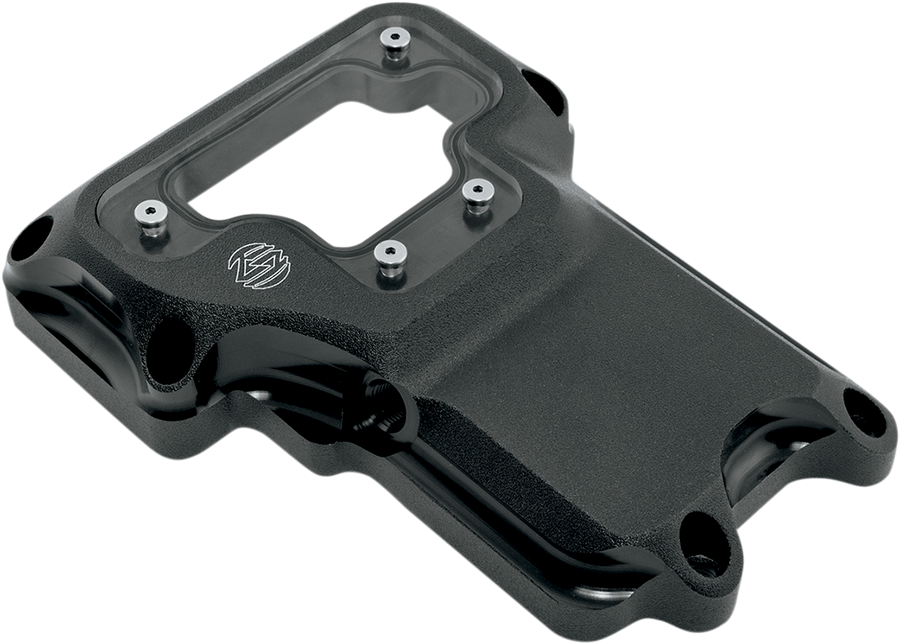 1105-0079 - RSD Clarity Transmission Cover - Black Ops* - 6-Speed 0203-2004-SMB