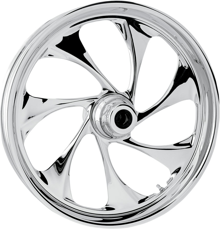 RC COMPONENTS Drifter Front Wheel - Dual Disc/No ABS - Chrome - 21"x3.50"  - '00-'07 FLT 21350-9917-101C