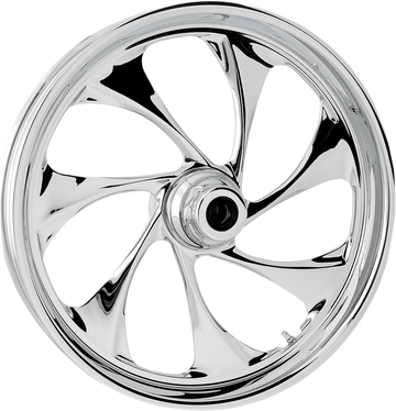RC COMPONENTS Drifter Front Wheel - Single Disc/ABS - Chrome - 23"x3.75" - '08+ FLT 23375-9032A-101