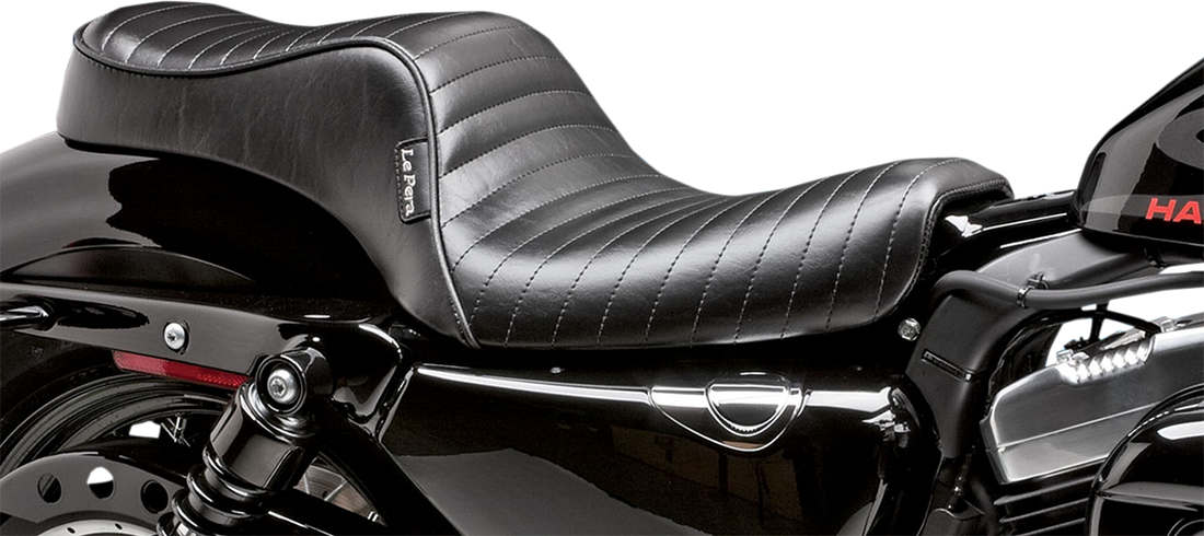 0804-0658 - LE PERA Cherokee Seat - Pleated - Black - XL LK-026PT