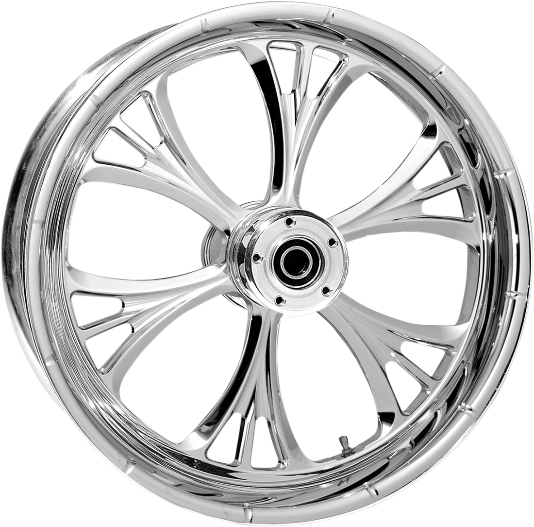 0201-2081 - RC COMPONENTS Majestic Front Wheel - Single Disc/ABS - Chrome - 21"x3.50" - '08-'13 213509032A102C