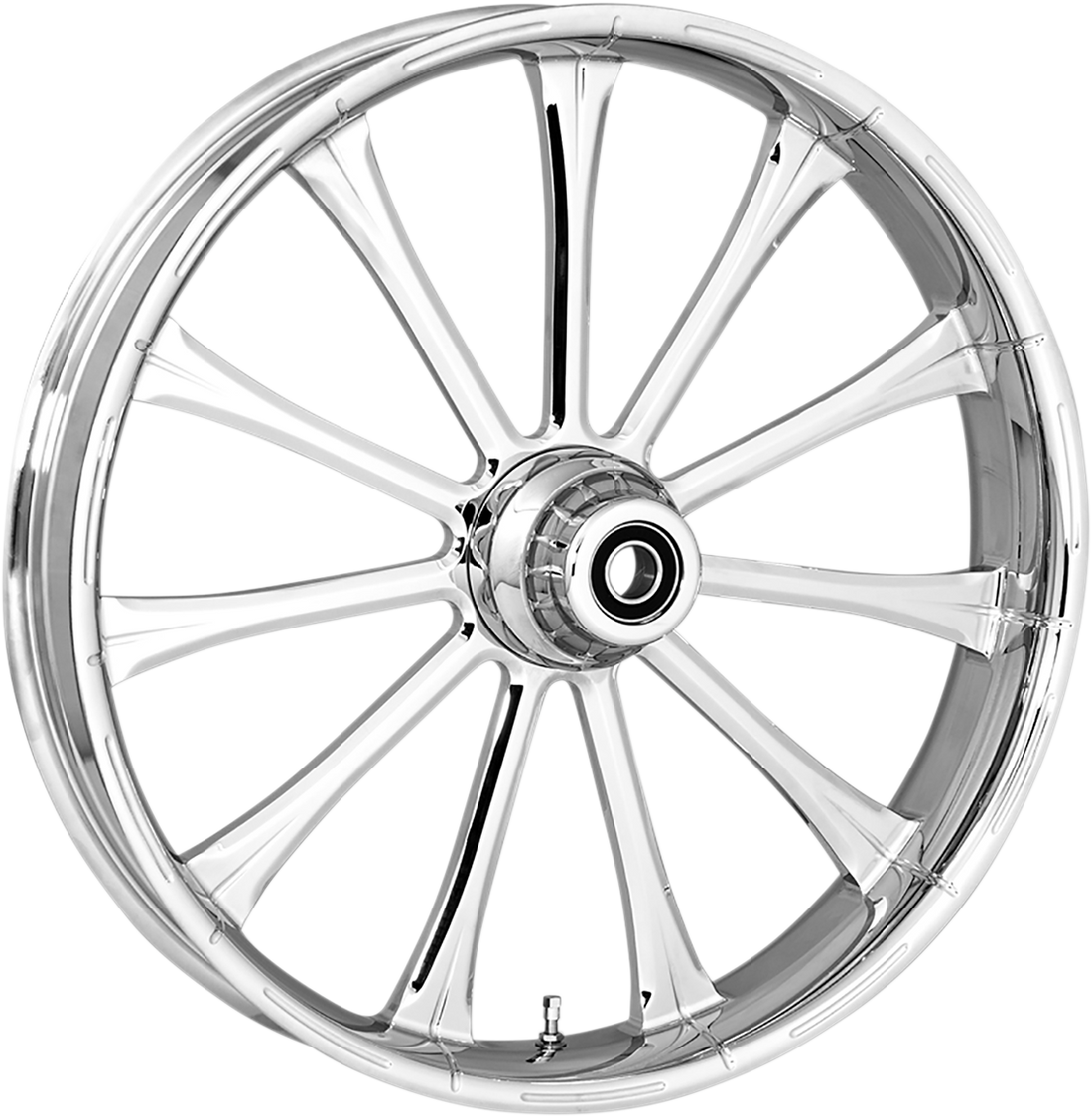 RC COMPONENTS Exile Front Wheel - Dual Disc/ABS - Chrome - 21"x3.50" 21350-9031A-122