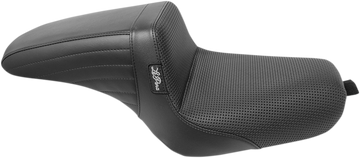 0804-0705 - LE PERA Kickflip Seat - Basketweave - Black - XL '10-'21 LK-596BW
