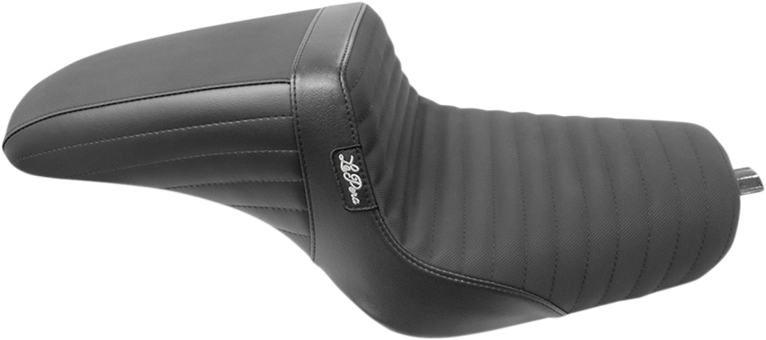 0804-0708 - LE PERA Kickflip Seat - Pleated w/Gripp Tape - Black - XL '10-'21 LK-596PTGP