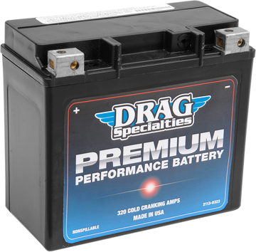 2113-0323 - DRAG SPECIALTIES Premium Performance Battery - GYZ20H DRGM72RGH