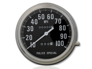 39-0303 - Police Special Speedometer with 1:1 Ratio