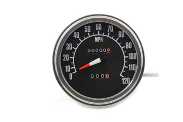 39-0307 - Fat Bob Speedometer with 1:1 Ratio