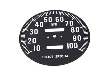 39-0312 - Speedometer Tin Face