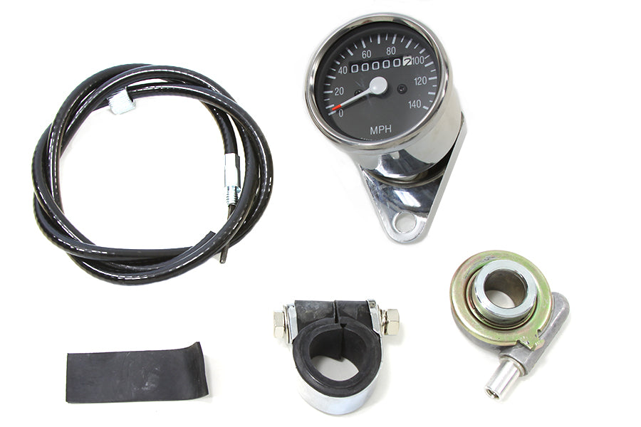 39-0555 - Mini 60mm Speedometer with 2:1 Ratio