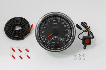 39-0730 - Multi Ratio Speedometer Tachometer Combo