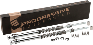 0414-0388 - PROGRESSIVE SUSPENSION Monotube Fork Cartridge Kit - Lowering 31-2504