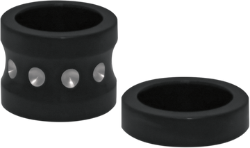 COVINGTONS Axle Spacer - Dimpled - Black - ABS C0015-B
