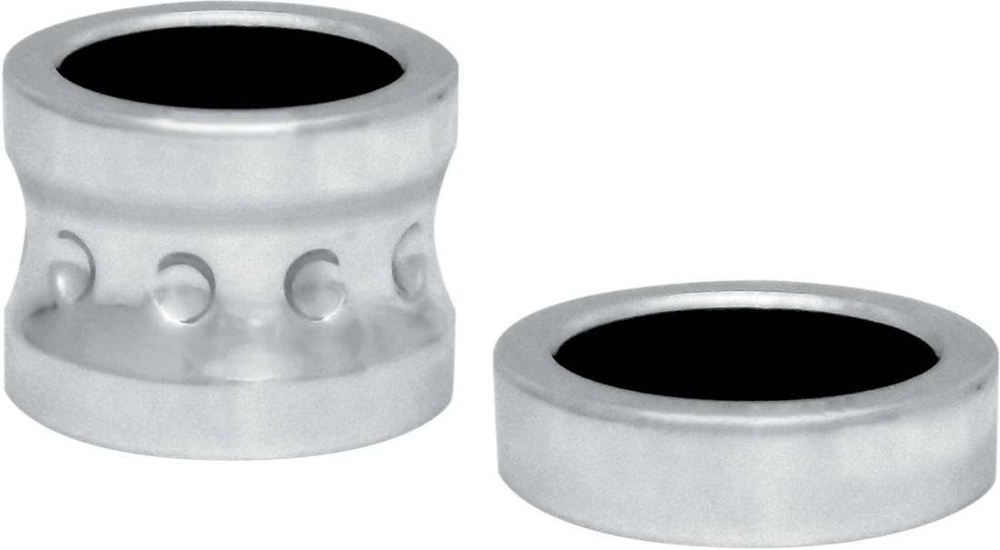 COVINGTONS Axle Spacer - Dimpled - Chrome - ABS C0015-C