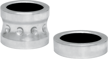 COVINGTONS Axle Spacer - Dimpled - Chrome - ABS C0015-C