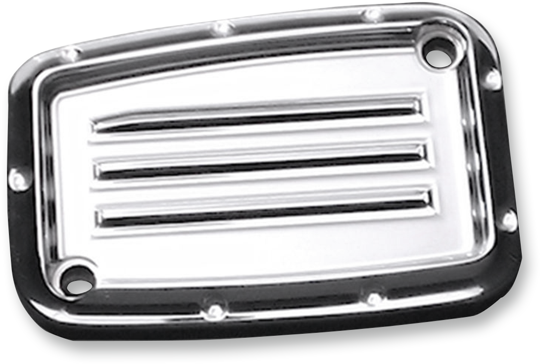 0610-1960 - COVINGTONS Master Cylinder Lid - Brake - Front - Dimpled - Chrome C1176-C