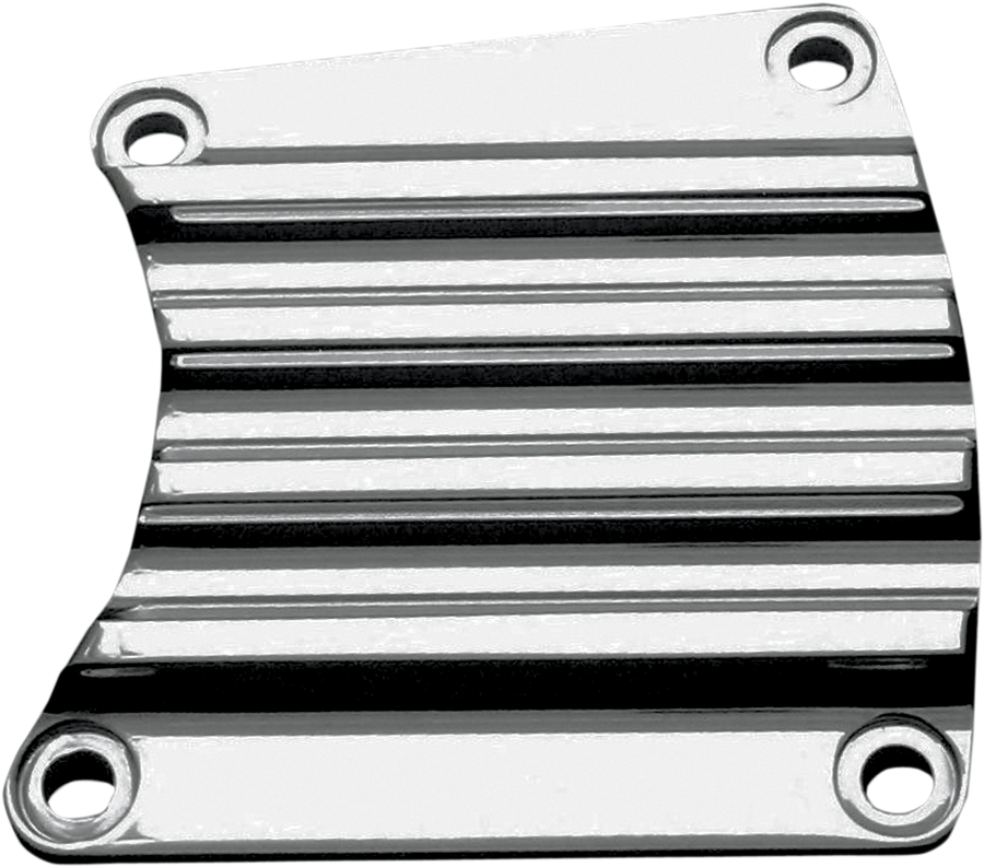 1107-0250 - COVINGTONS Inspection Cover - Chrome - Finned C1195-C