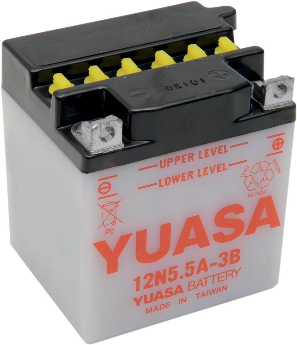 Y12N5.5A-3B - YUASA Battery - Y12N5.5A-3B YUAM22A5B