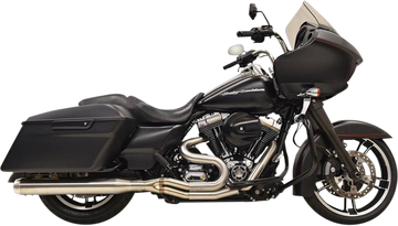 1800-2174 - BASSANI XHAUST 2:1 Exhaust - Stainless Steel - Straight Can 1F18SS