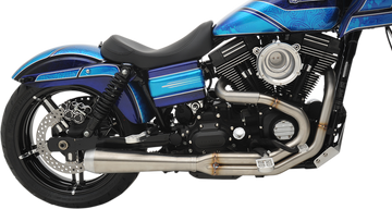 1800-1955 - BASSANI XHAUST Road Rage 3 Exhaust - Stainless - '91-'17 Dyna 1D1SS