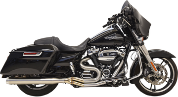 1800-2200 - BASSANI XHAUST 2:1 Exhaust - Stainless Steel - Straight Can 1F28SS