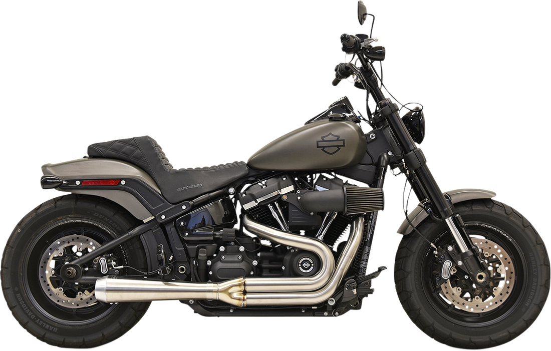 1800-2243 - BASSANI XHAUST 2:1 Exhaust - Stainless Steel 1S72SS