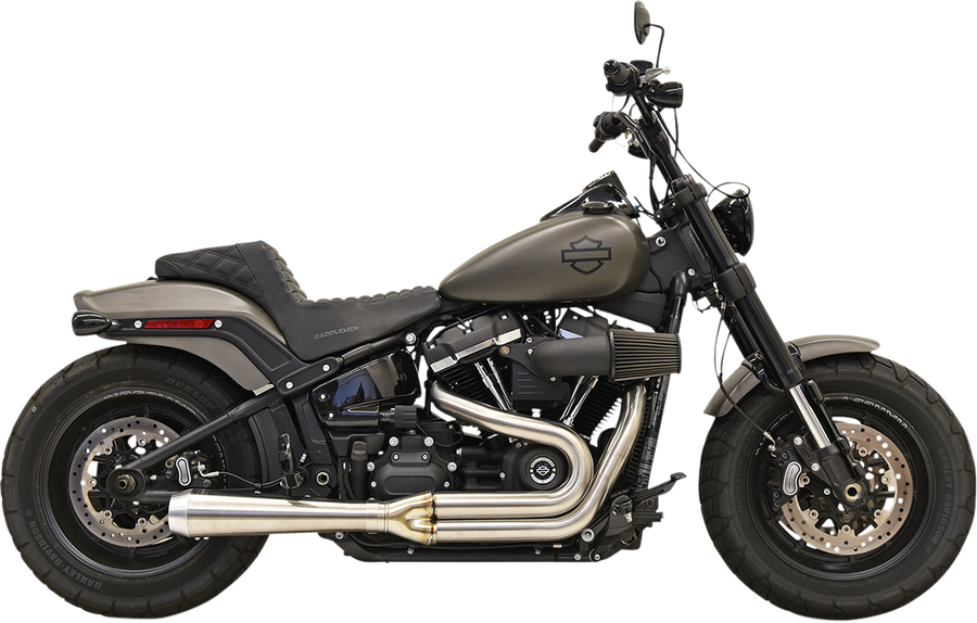 1800-2243 - BASSANI XHAUST 2:1 Exhaust - Stainless Steel 1S72SS