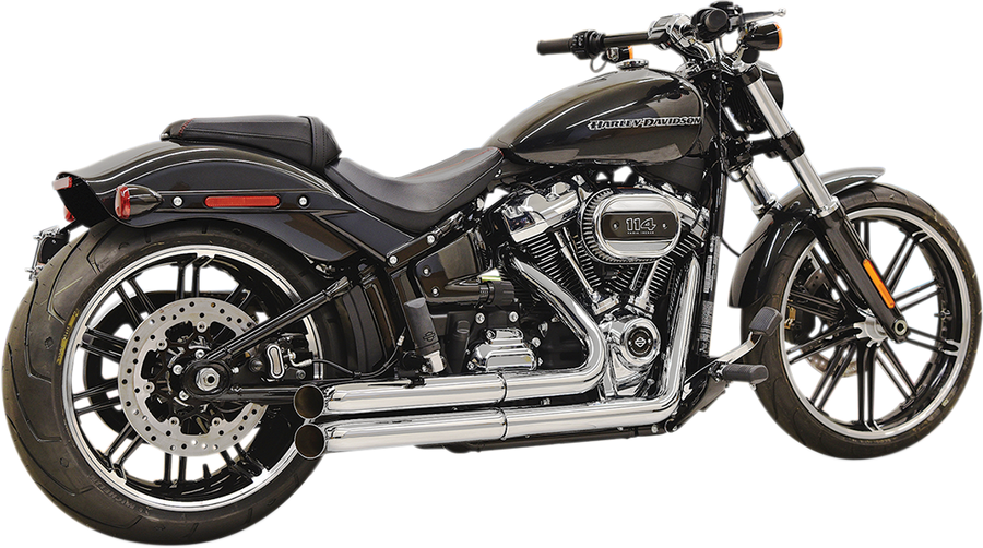 1800-2278 - BASSANI XHAUST Pro Street Exhaust - Chrome - '18 1800-2278 - BASSANI XHAUST Pro Street Exhaust - Chrome - '18