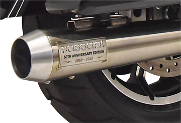 1800-2440 - BASSANI XHAUST 50th Anniversary 2:1 Exhaust - Stainless Steel - M8 FL 1F50SS