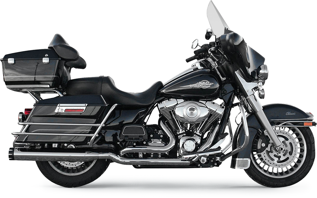 1802-0277 - BASSANI XHAUST Down Under Headpipes - Chrome 11415A