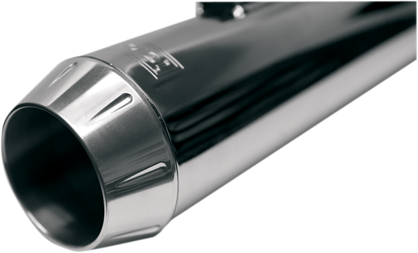 1860-0494 - BASSANI XHAUST End Cap - Polished - Megaphone ENDCAP-LM
