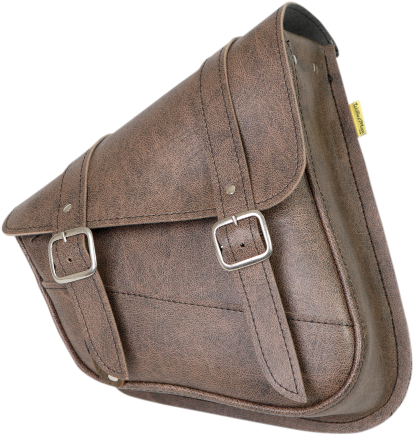 3501-0796 - WILLIE & MAX LUGGAGE Swingarm Bag - '86-'20 XL - Brown 59779-00