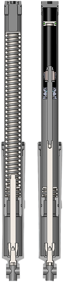 0414-0534 - PROGRESSIVE SUSPENSION Monotube Fork Cartridge Kit - Standard 31-4006