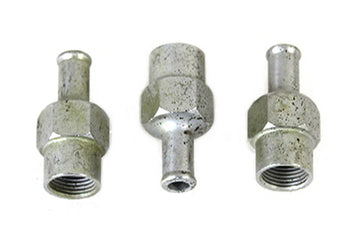40-0877 - WR Hex Barb Oil Line Fitting Set Zinc Plated
