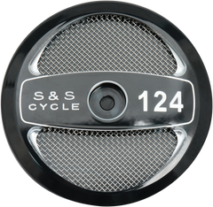1014-0245 - S&S CYCLE Stealth Air Cleaner Cover - Black - 124" 170-0321