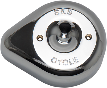 1014-0290 - S&S CYCLE Stealth Air Cleaner Cover - Chrome 170-0530