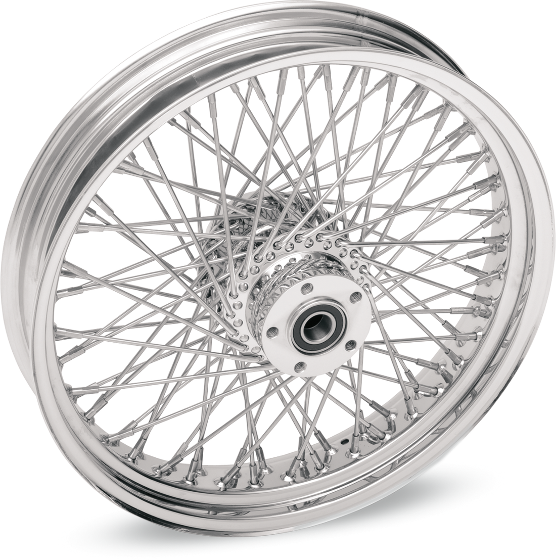 DRAG SPECIALTIES Front Wheel -  80 Spoke - Single Disc/No ABS - Chrome - 21"x2.15" - '00-'06 FXSTS 04228-1750S