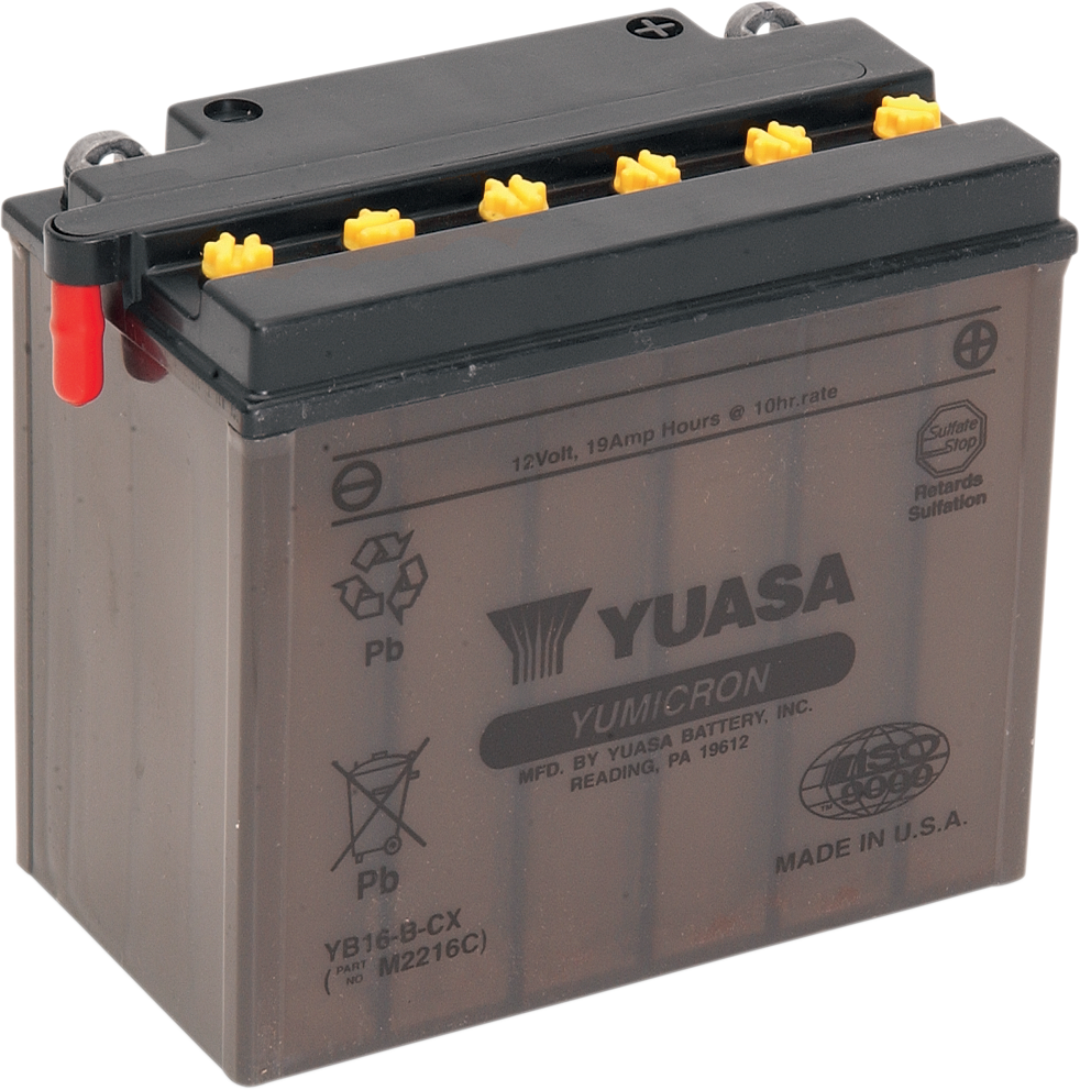 YB16-B-CX - YUASA Battery - YB16-B-CX YUAM2216C