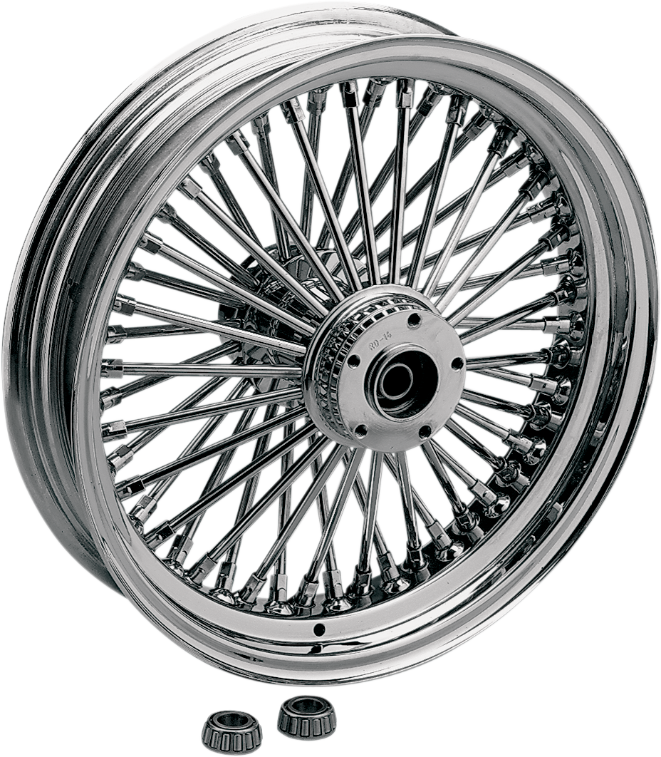 DRAG SPECIALTIES Front Wheel - Single Disc/No ABS - Chrome - 21"x2.15" 04225-1028S