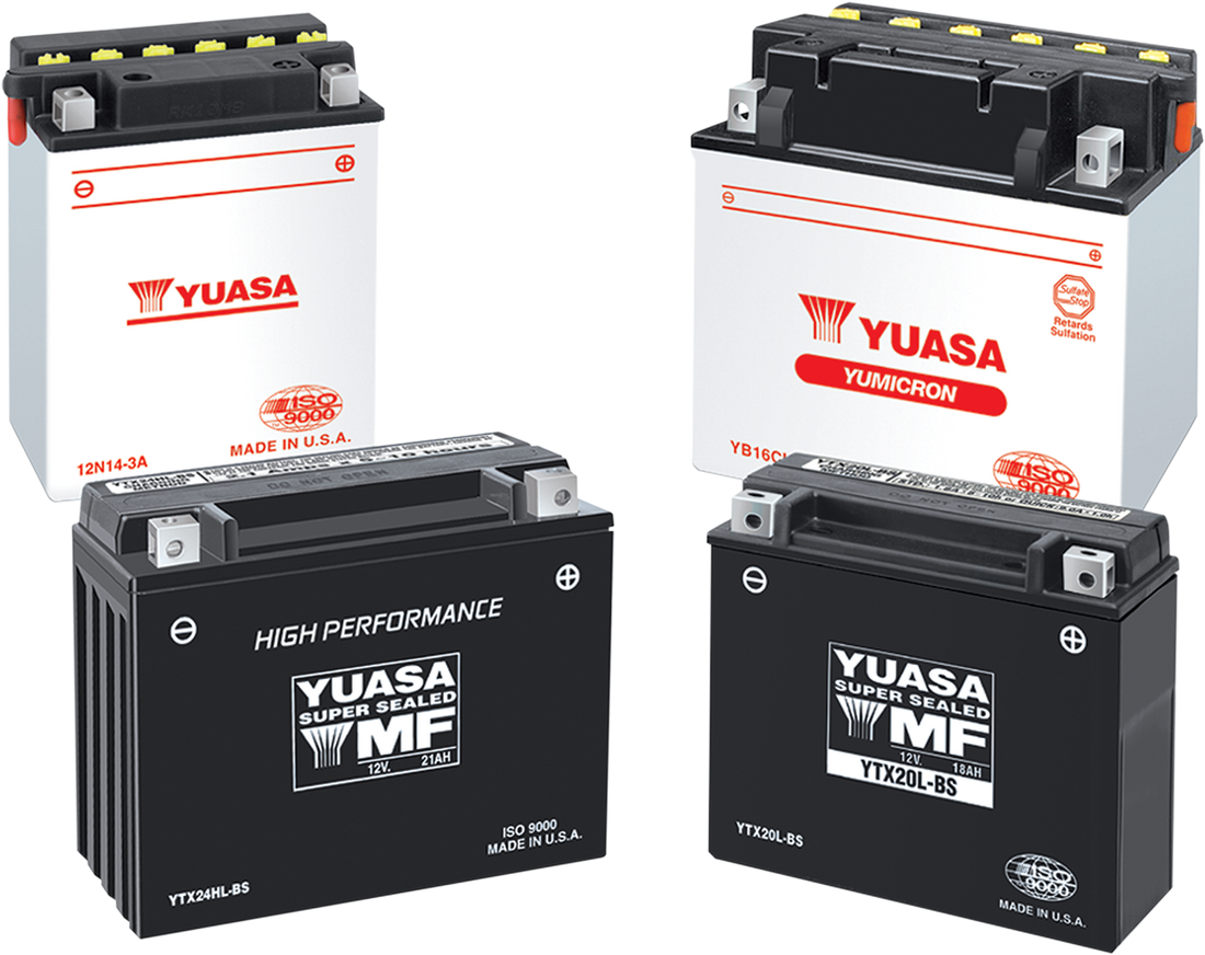 YTX20HL-BS - YUASA AGM Battery - YTX20HL-BS - .93 L YUAM620BH