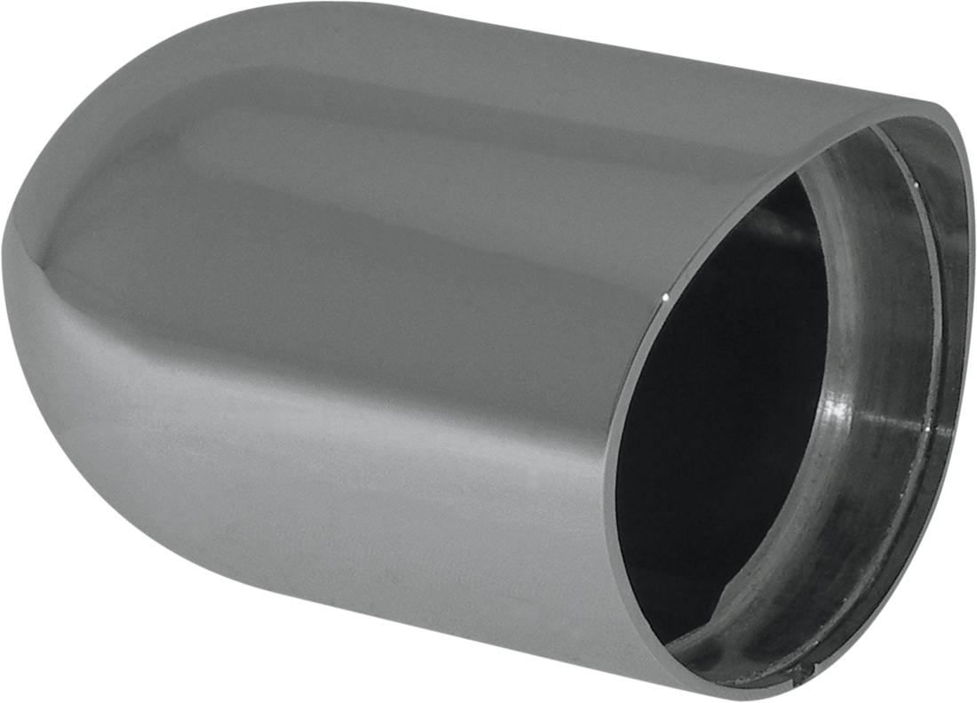 2210-0126 - KOSO NORTH AMERICA Bullet Housing for Round Gauges - For 1.25"/1.50" Handlebar Bracket - Chrome BE550M11